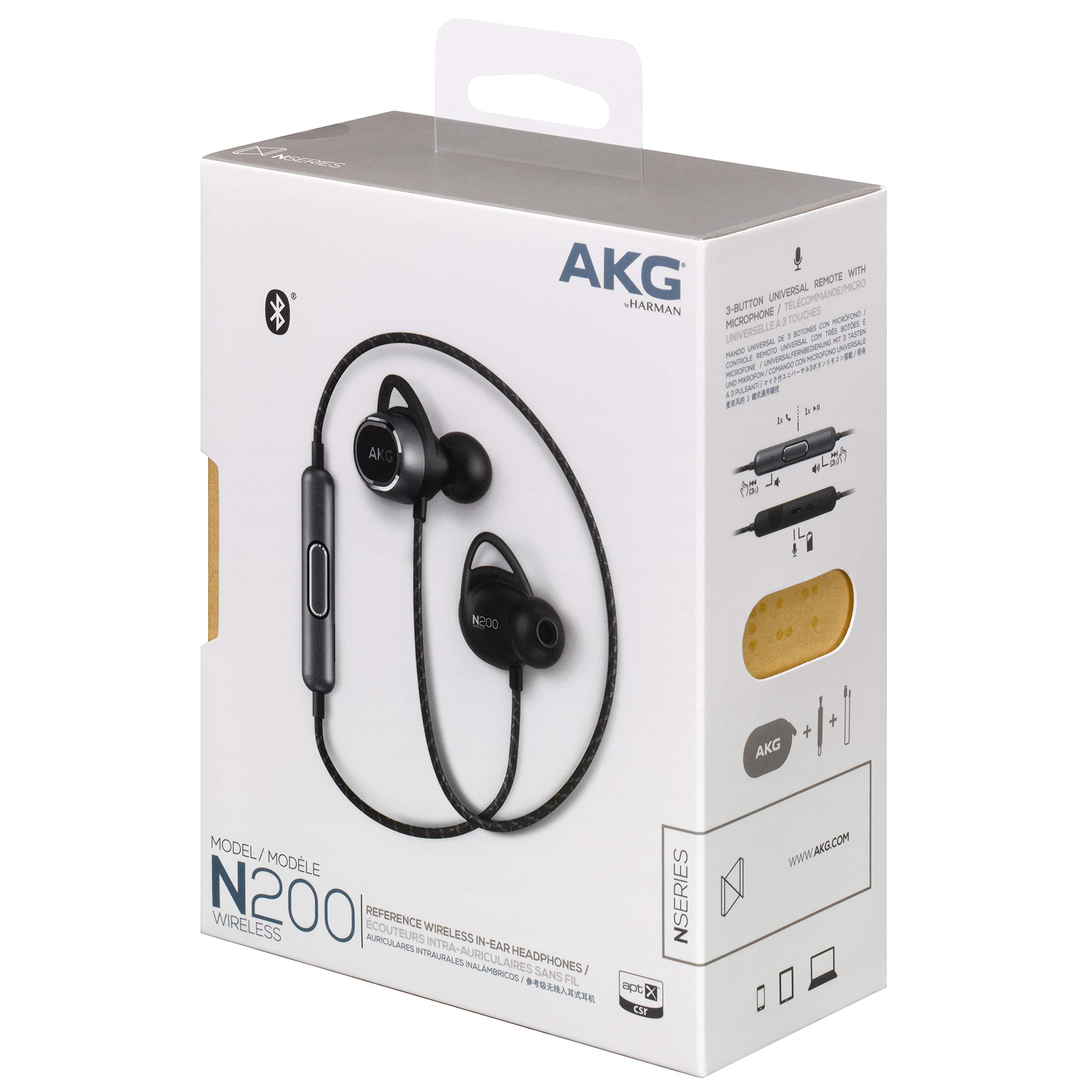 Samsung AKG-N200 Bluetooth Headphones (GP-N200HAHHDAA,Blue